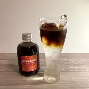 濃縮リキッドコーヒー２本入り (エチオピア産ゲイシャ100%)