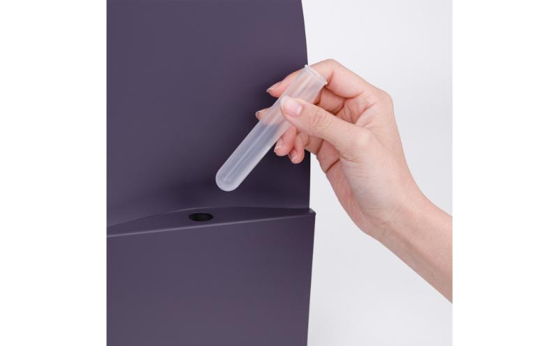 ＆FREL IFVフラワーベース 幅16cm x 奥行5cm x 高さ36cm 全6色 インテリア 花瓶【ペールイエロー】