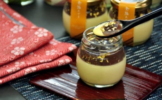 【レビューキャンペーン実施中】金箔あずきぷりん ９個入ギフト  石川 金沢 加賀百万石 加賀 百万石 北陸 北陸復興 北陸支援