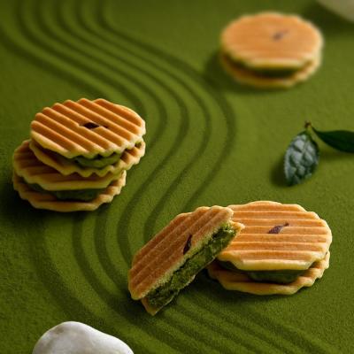 ふるさと納税 京都市 【高島屋選定品】【鼓月】姫千寿せんべい　有機抹茶 12枚入り |  | 01