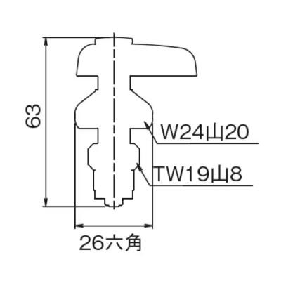 ふるさと納税 山県市 ハンドル上部 凍結防止 三角ハンドル KJ16 屋外用 水栓 SMAバネ搭載 |  | 03