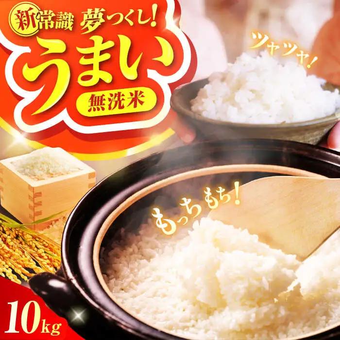無洗米 福岡県産夢つくし 10kg 令和7年産 [AFCE001] お米 無洗米