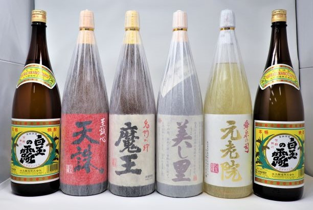 
No.5049-3【魔王】入り焼酎6本セット K（一升瓶）
