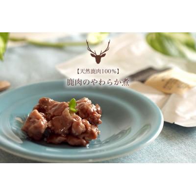ふるさと納税 香美市 高知産 犬猫用 鹿肉やわらか煮　レトルトパック　70g×5袋