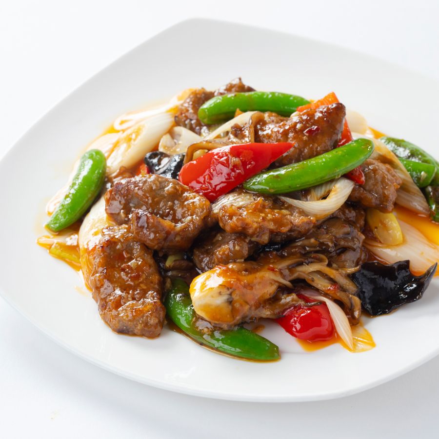 ＜北京高松＞「牛肉香味炒め&イカ塩炒め」各1パック