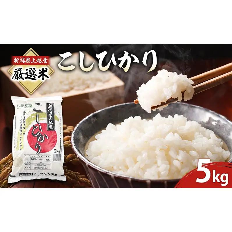 しみず屋 コシヒカリ 板倉区 精米 コシヒカリ 5kg