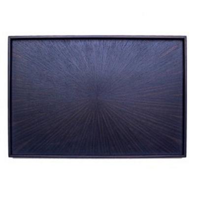 ふるさと納税 徳島市 Rectangle RaysTray　黒檀〜ebony〜【DR010】 |  | 02