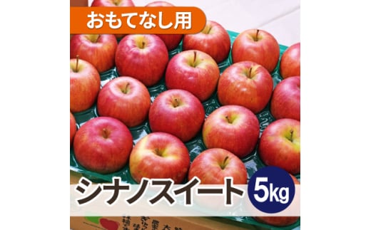 ＜26年1月より順次発送＞平均糖度13度以上! シナノスイート 約5kg おもてなし用【1611319】