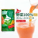 【ふるさと納税】北海道野菜 ジュース 野菜ジュース やさい 野菜 ストレートジュース 100％ジュース じゅーす 100％ 機能性表示食品 健康 美容 健康志向 20缶 20本 ふるさと納税 北海道 恵庭市 恵庭【06001001】