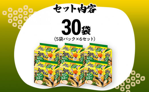 うまかっちゃん博多からし高菜風味 【30袋】