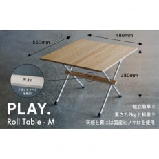 PLAY. roll table-M