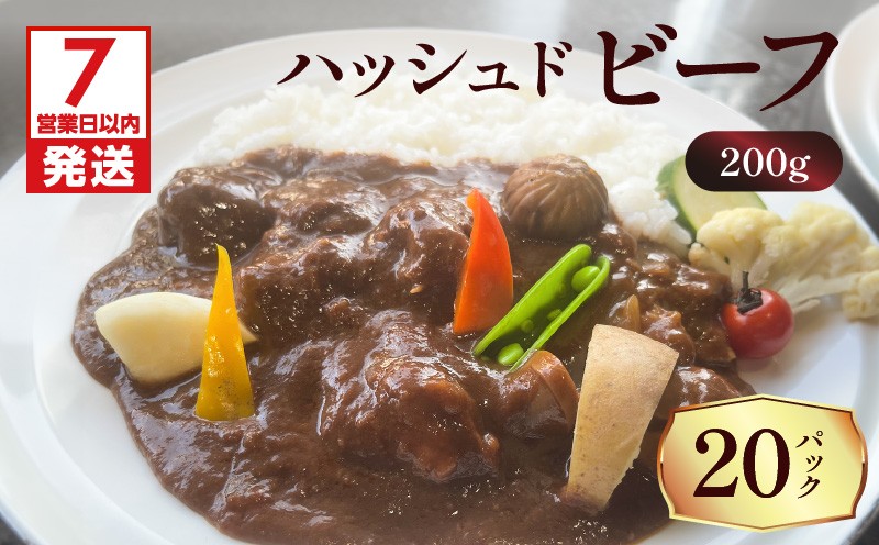 
            【7営業日以内に発送】【洋食グリル肝付】ハッシュドビーフ 20パック　K084-008_06
          