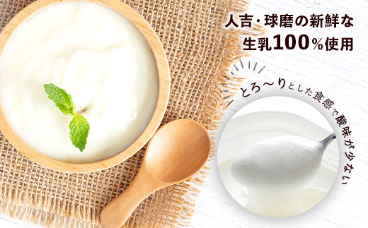 球磨の恵み ヨーグルト 加糖 計12kg(2kg×6回)