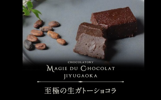 
チョコレート専門店「MAGIE DU CHOCOLAT」至極の生ガトーショコラ
