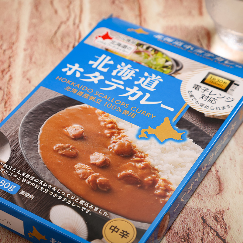 北海道ホタテカレー中辛 180g6個セットen01-00270_イメージ5