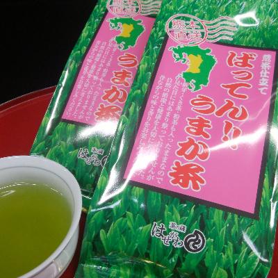 ふるさと納税 宇城市 熊本直送　ばってん!!うまか茶　荒茶仕立て　たっぷり180g×3本 |  | 02