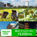 【ふるさと納税】 神奈川県海老名市の対象施設で使える楽天トラベルクーポン 寄附額60,000円【15,000円分 トラベルクーポン 楽天トラベル 食事 旅行 宿泊 観光 お土産 ご褒美 休暇 遊び 神奈川県 海老名市 】