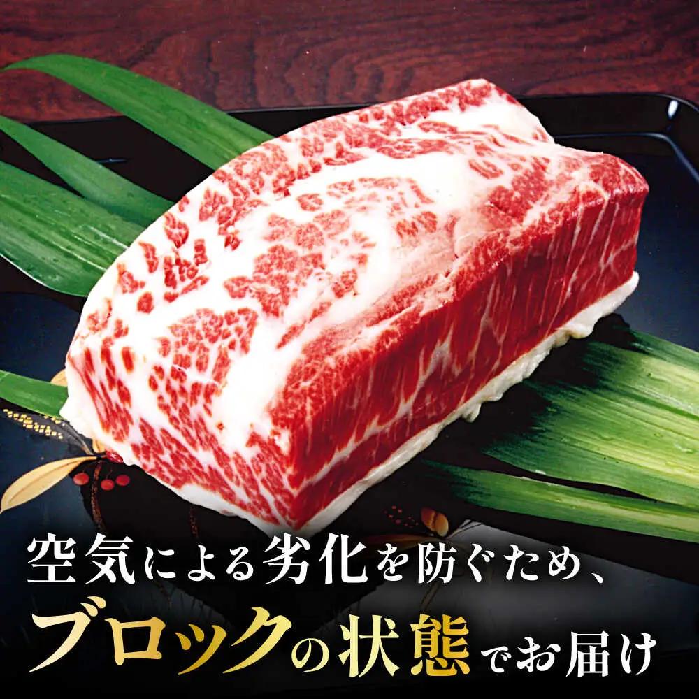 こだわりの馬刺し 食べ比べ ブロック 計約300g 馬刺し（赤身約150g×1ブロック，霜降り150g×1ブロック） 【フードサービス むらかみ】[ZFE003]