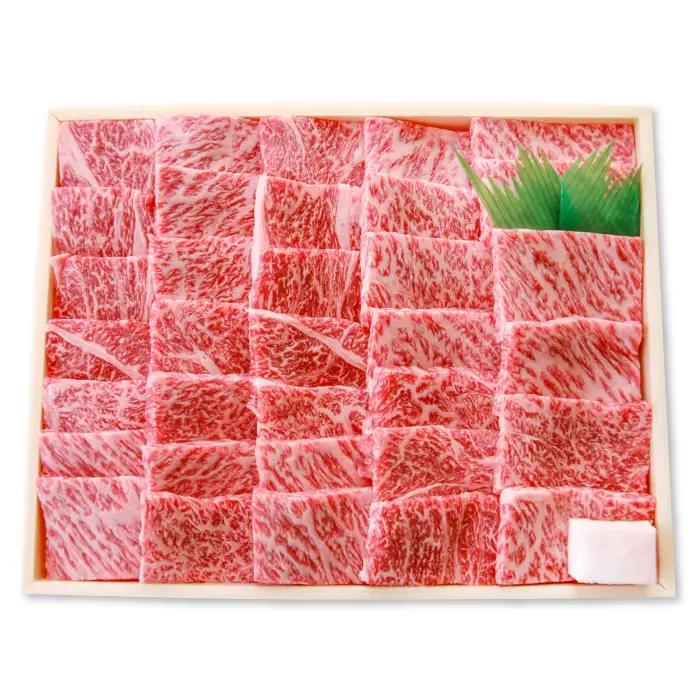 奥出雲和牛肩ロース焼肉用400g ×４【定期便】 BBQ 黒毛和牛 贈答用 冷蔵 チルド 日時指定 