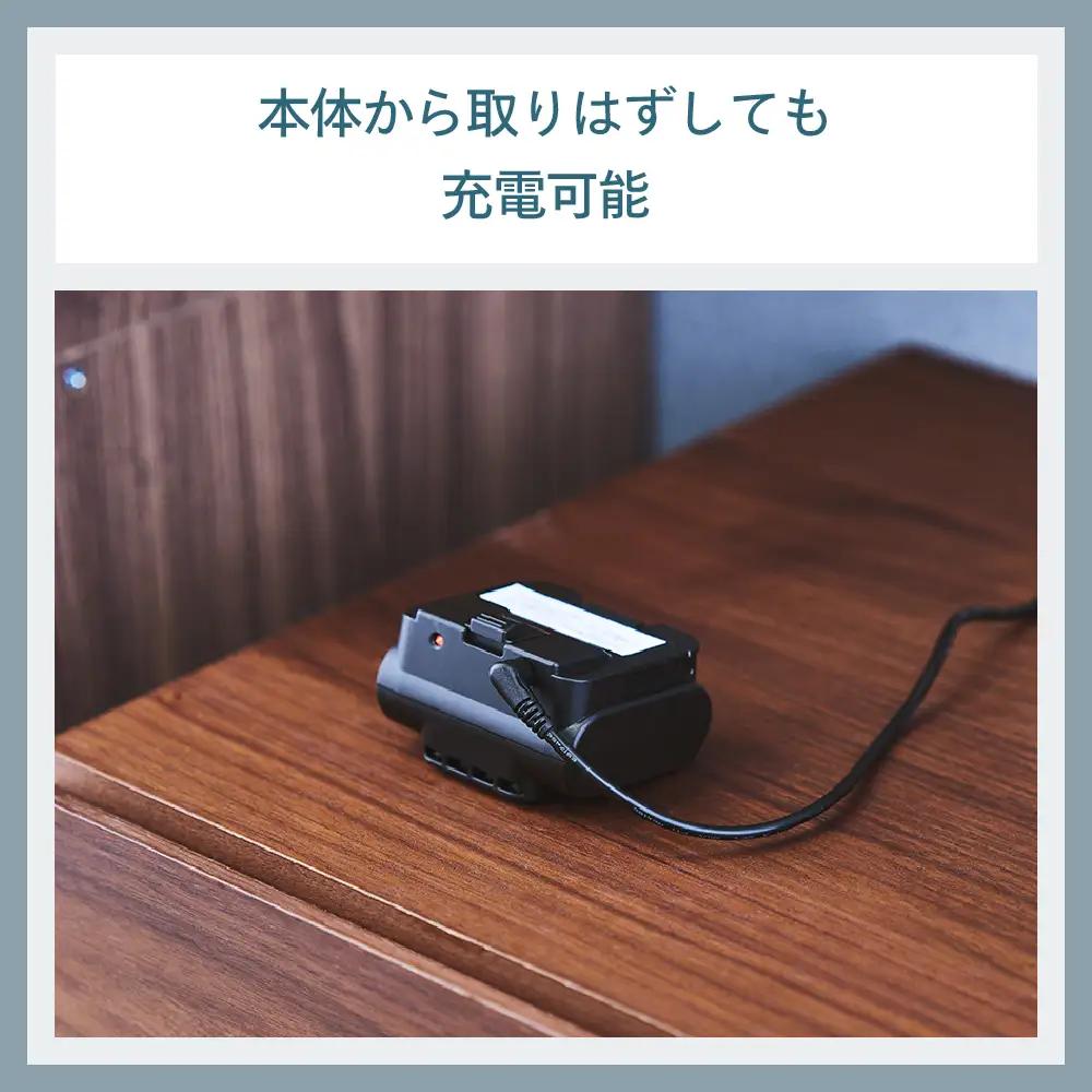ツインバード コードレススティック型クリーナー グレー(ETC-EA87GY)