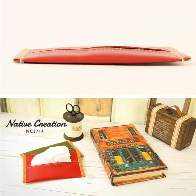 ふるさと納税 大和郡山市 Native Creation ポケットティッシュケース NC3714 BLACK 栃木レザー |  | 02