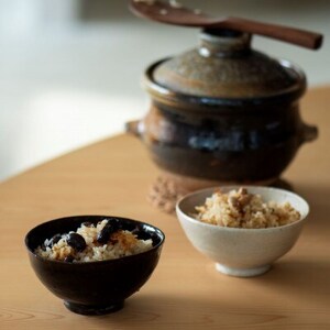 丹波黒大豆煮豆と炊き込みご飯の素の巾着セット | 兵庫県 丹波篠山市 TMN010