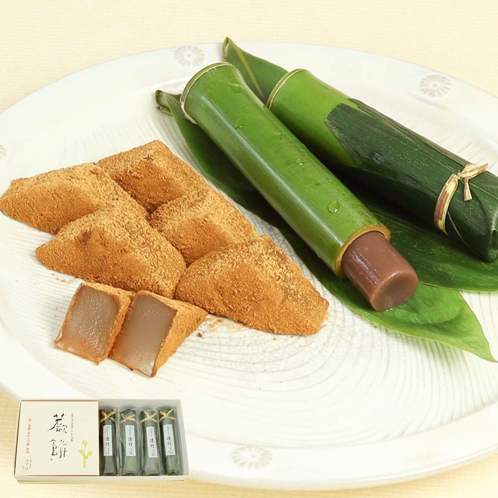 
                  本わらび餅420g・竹筒入り水羊羹清竹4本 ふるさと納税 本わらび餅 ほんわらびもち 羊羹 ようかん 水羊羹 みずようかん こし餡 こしあん 和菓子 わがし 京都府 長岡京市 NGG11
                
