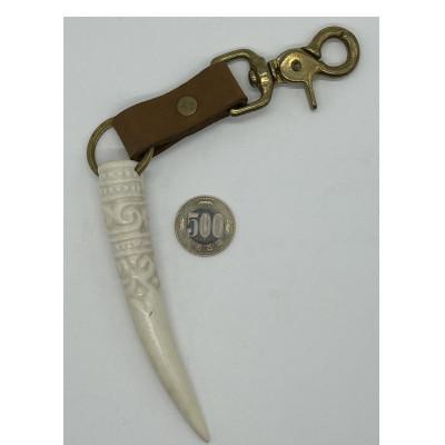 ふるさと納税 青森県 鹿角製 縄文キーホルダー(タイプA) |  | 02