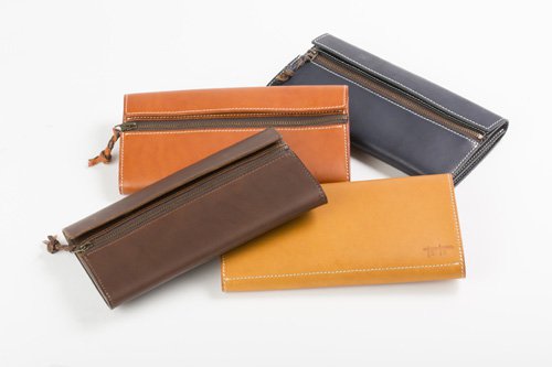 tanikoオリジナル 財布（キャメル）《厚真町》【Taniko leather】 革 革製品 長財布 財布 ギフト 北海道 [AXAP006] 96000 96000円