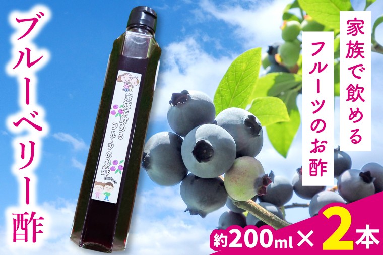 
                  ブルーベリー酢　２本
                