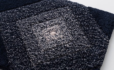 《穂積繊維工業》月山緞通 ウールラグ kibou グラデーション 50×80cm 山形県 中山町 F4A-0288