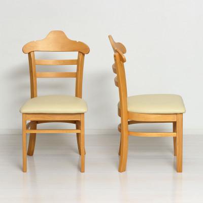 ふるさと納税 海南市 ハング　ダイニングチェア　2脚組　ナチュラル |  | 01