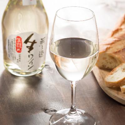 ふるさと納税 山梨県 「無ろ過生ワイン」白　6本セット |  | 01