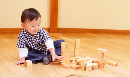 おもちゃ 基本つみ木 名入れ可能｜木のおもちゃ