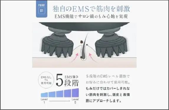 NIPLUX ヘッドケア EMS HEAD SPA Pocket | 1年保証 取扱説明書付き EMS 頭皮マッサージ ヘッドスパポケット ヘッドマッサージ ヘッドマッサージャー 防水 USB充電 頭