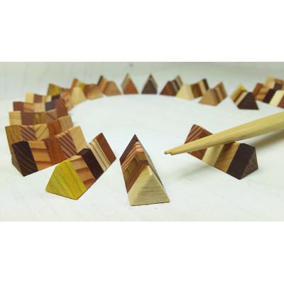 ふるさと納税 日南町 寄木の箸置き |  | 01