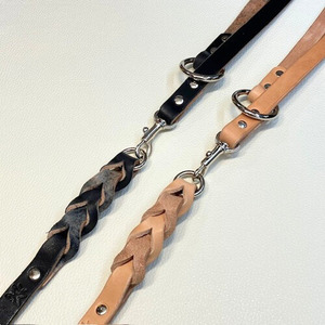 [20mm幅]本革高級ベンズのショルダーリード 本革 ベンズ ショルダー リード カラー：ヌメ