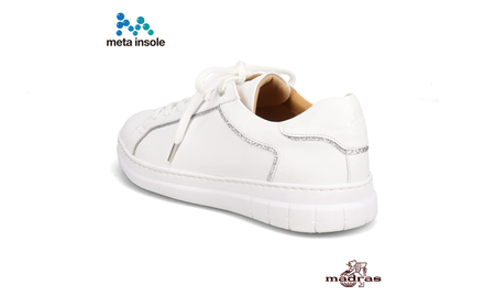 マドラス 婦人靴 特許meta insole搭載madrasリカバリーシューズ  [MADRAS MAL9112MT] (カラー：ホワイト、サイズ：24.0cm)_0049-033-T06-2-4