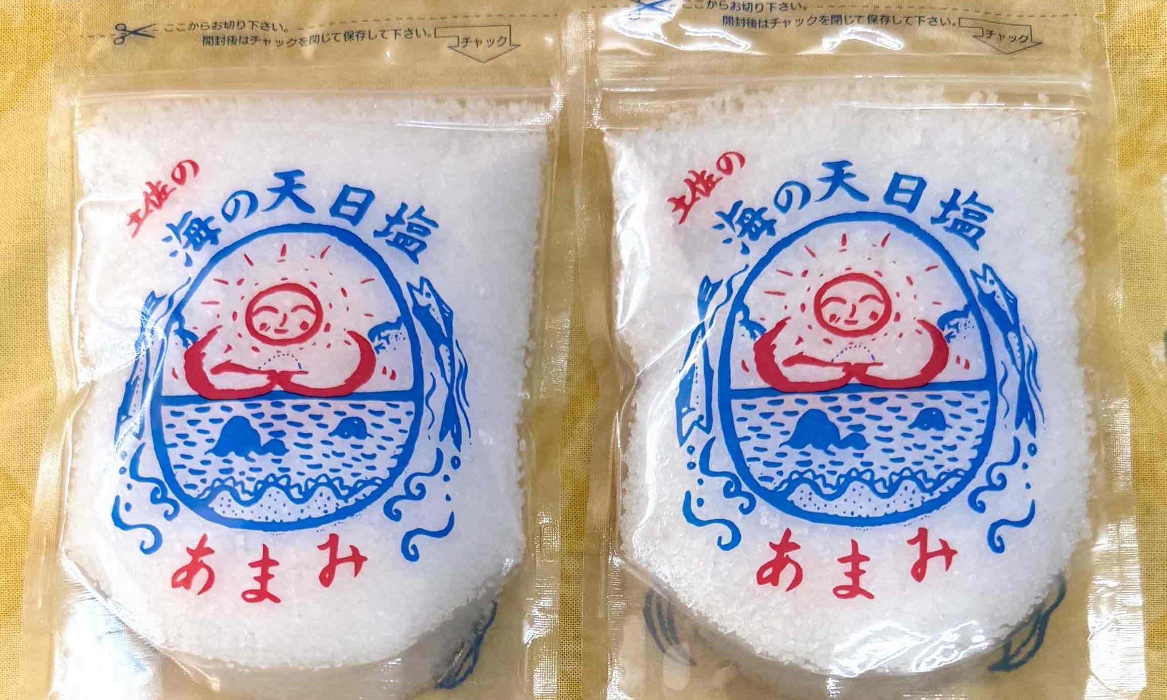 
            土佐 の 海 の 天日塩「あまみ」108g×2袋［1665］
          
