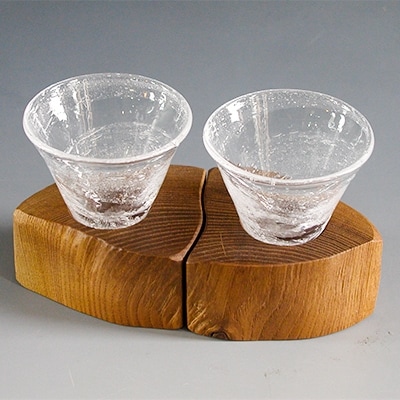 木Glass(木ぐらす)酒器グイノミ　ウズペア_04441【1154846】