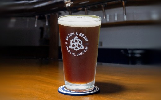 クラフトビール ほうじ茶 350ml×4本 HASTE YE BACK!｜霧山茶園 スコティッシュヘビー 缶ビール 地ビール お酒 高知県 日高村