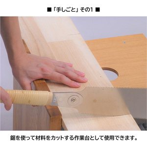 手しごと椅子 （テシゴトイス） C-060N ホワイト_パウダー  EB8-0679