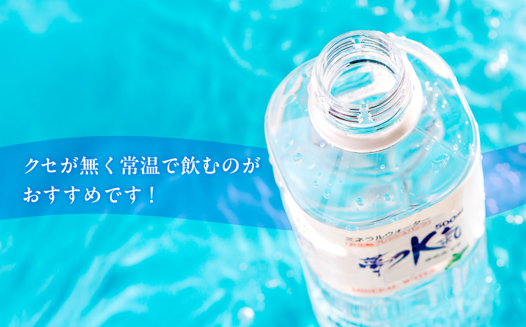 ミネラルウォーター夢水氣（500ml×24本）4セット 天然アルカリイオン水 軟水 【 ふるさと納税 人気 おすすめ ランキング 天然アルカリイオン水 天然水 ミネラルウォーター 横津岳山麓 北海道 