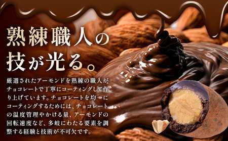 チョコ チョコレート ココア アーモンドチョコ 500g《30日以内に出荷予定(土日祝除く)》和歌山県 日高川町 送料無料 スイーツ デザート お菓子 おやつ チョコ アーモンド アーモンドチョコ コ