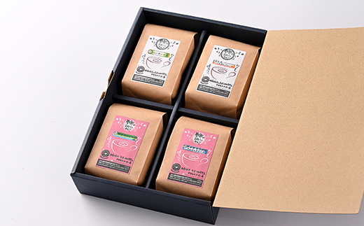 人気のコーヒー4セット(粗挽)　AU017