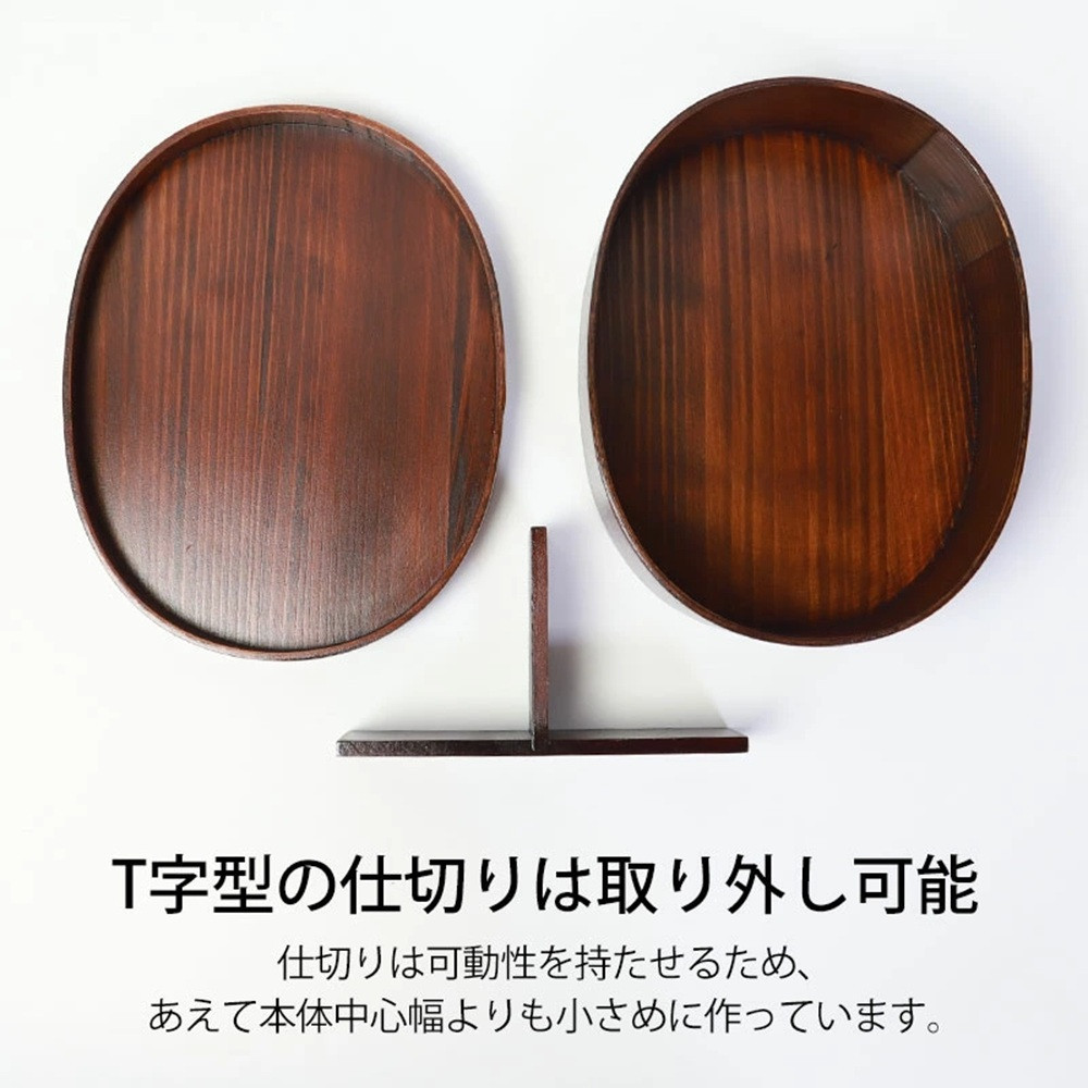 みよし漆器本舗 曲げわっぱ お弁当箱 900ml 約19×15×高さ6.1cm 小判型 北欧風 英字ロゴ グリーン 漆塗り