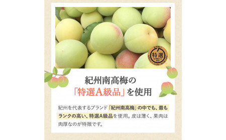 紀州南高梅 はちみつ梅干し （塩分8％）180g×4個 A級品 / 和歌山 梅干し 田辺市 紀州南高梅 南高梅 梅干 梅 小梅 はちみつ使用 はちみつ梅 肉厚 お米 おにぎり 焼酎 梅酒 健康 はちみ