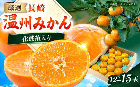 【化粧箱】長与温州みかん12-15玉（2L-3L） 長与/JAじげもん長与直売所[EAF009]
