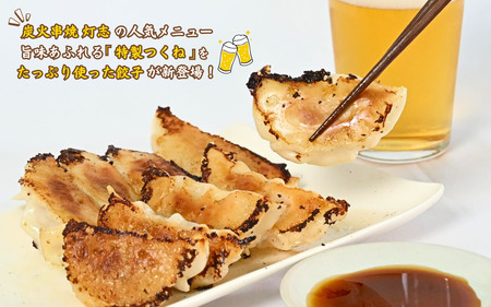 焼鳥屋さんの鶏つくね餃子　10個入り　4パック　［A-084003］