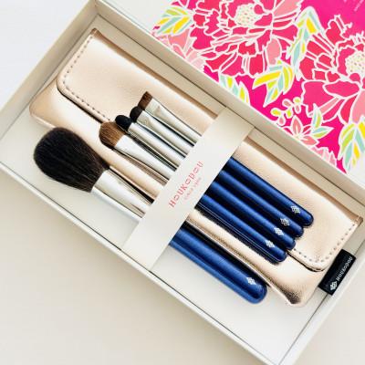 ふるさと納税 熊野町 熊野化粧筆　凪フルセット&ケース　熊野筆ほうこどう |  | 01